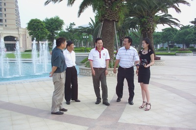 代表團(tuán)參觀中山古鎮(zhèn)燈都華廷1 代表團(tuán)參觀中山古鎮(zhèn)燈都華廷1